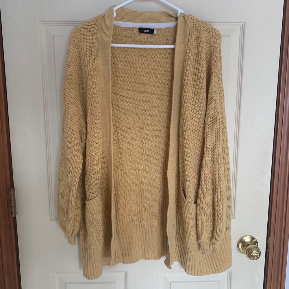 Mustard oversized sweater
